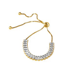 Baguette Rhinestone in Tennis Setting Slider - Kamora.in